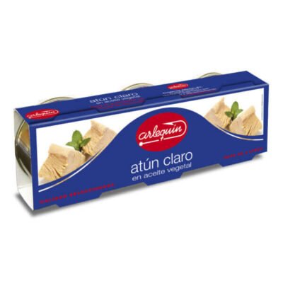 Geltonpelekis tunas saulėgrąžų aliejuje 3 indeliai po 77 g.