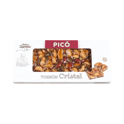Krištolinė nuga su džiovintais vaisiai 150g