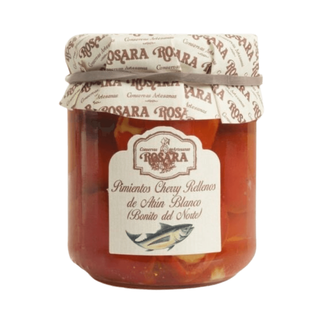 Vyšniniai pipirai įdaryti bonitais 185 g